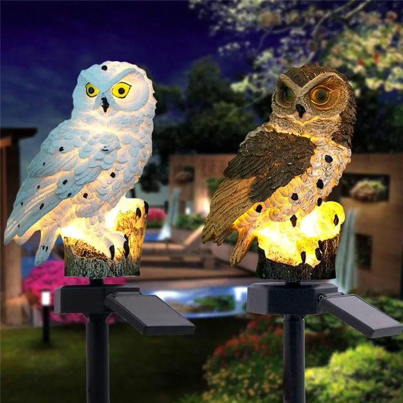 Solar Lamp Owl