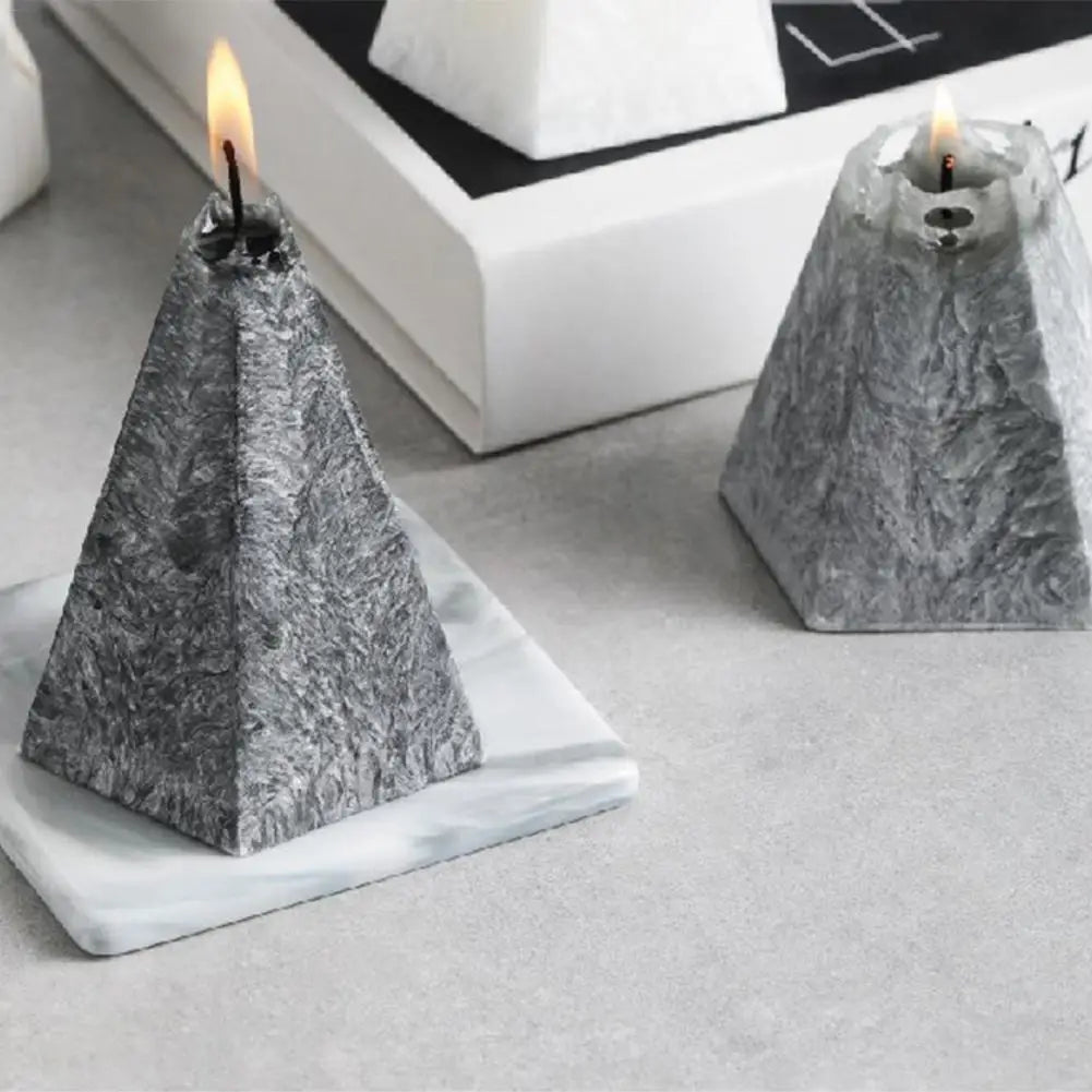 Nordic Style Geometric Candle