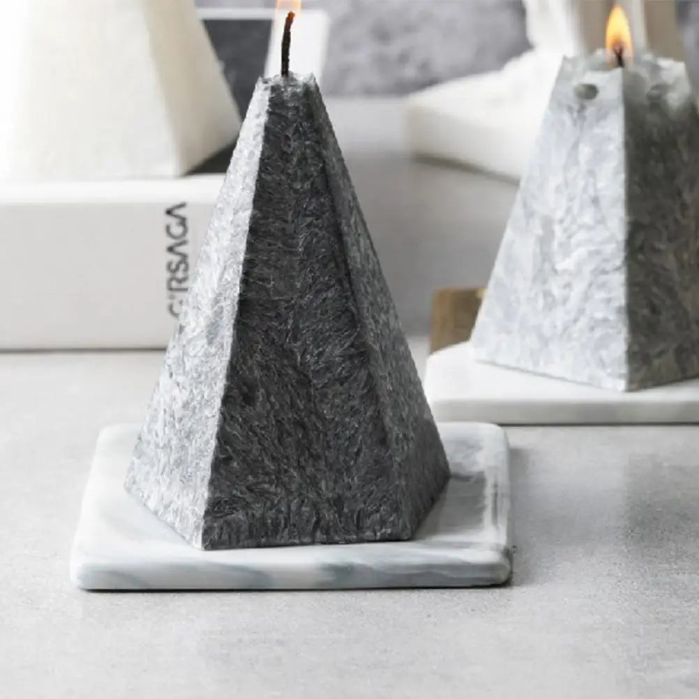 Nordic Style Geometric Candle