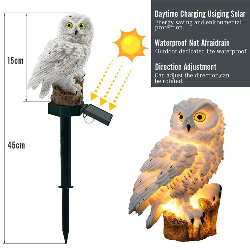 Solar Lamp Owl