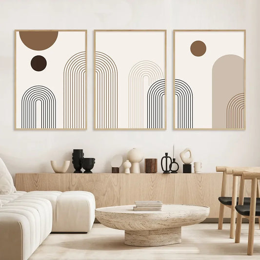 Scandinavian Abstract Aesthetic Wall Art