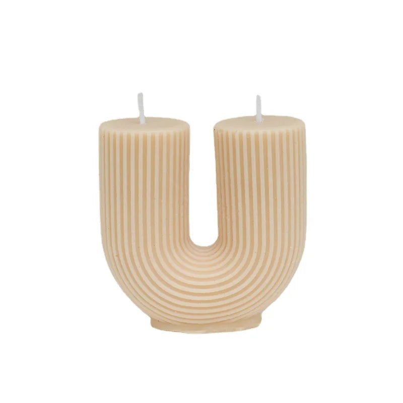 Candle U-Shaped