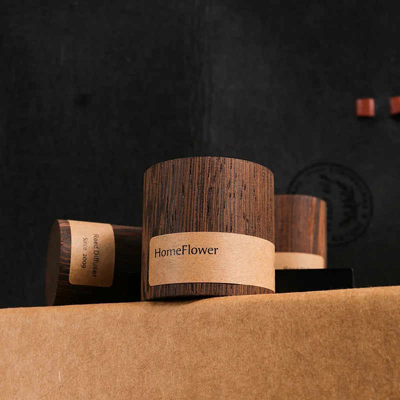 Flower Wooden Aroma Diffuser