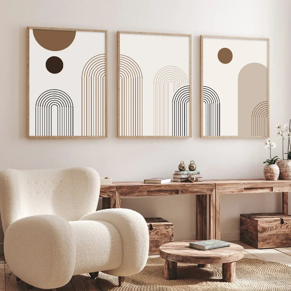 Scandinavian Abstract Aesthetic Wall Art