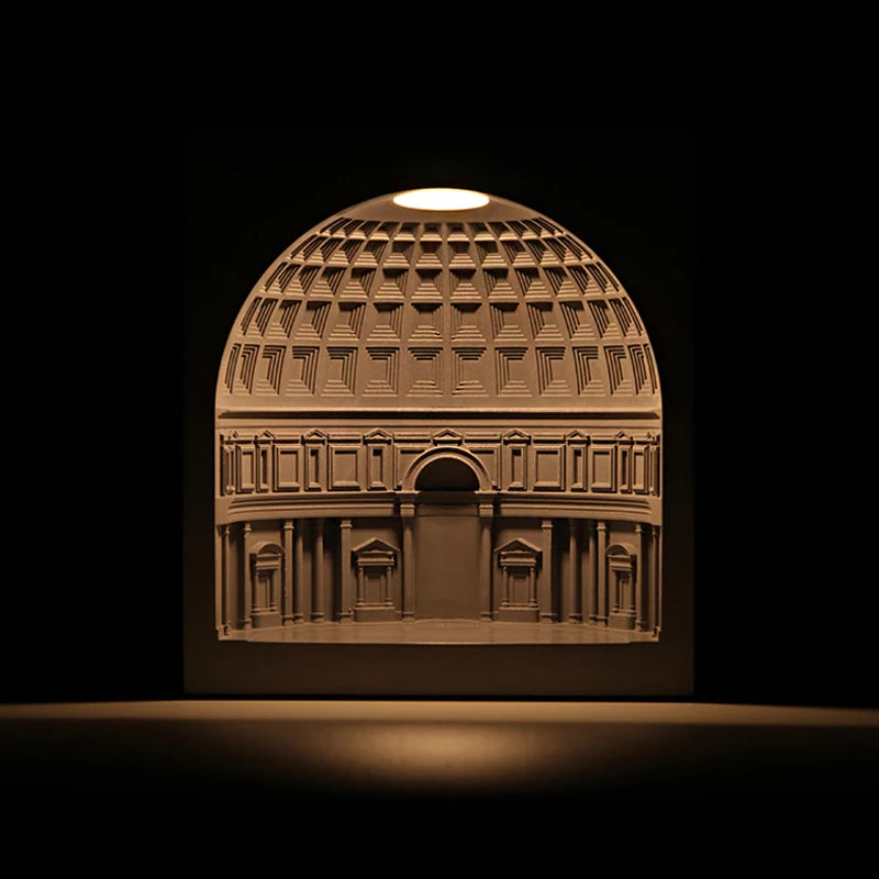 Pantheon Table Lamp Architectural