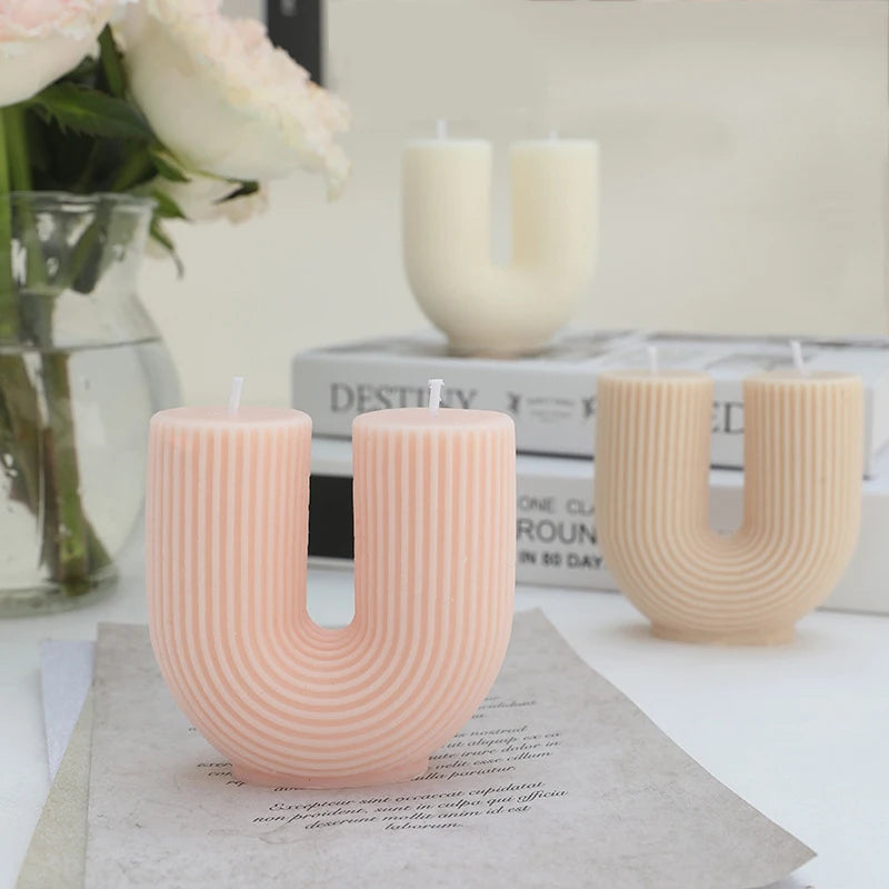 Candle U-Shaped