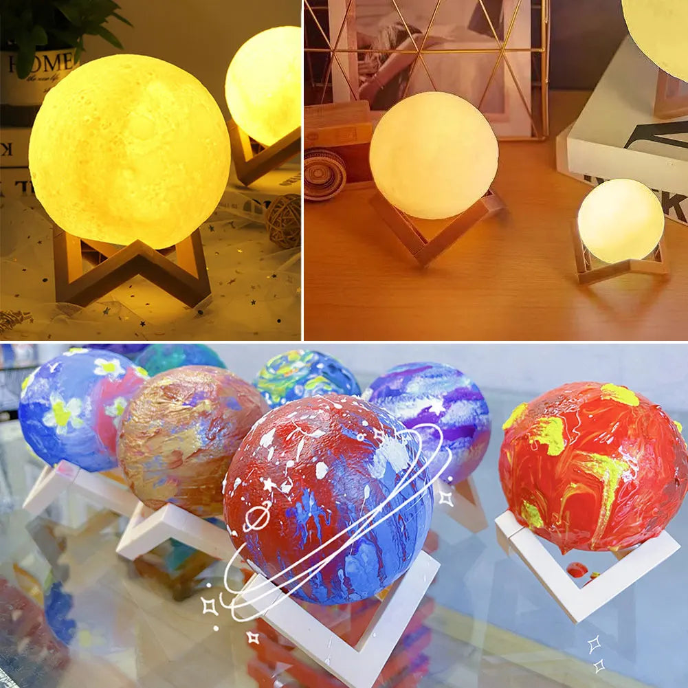 3D Print Moon Lamp