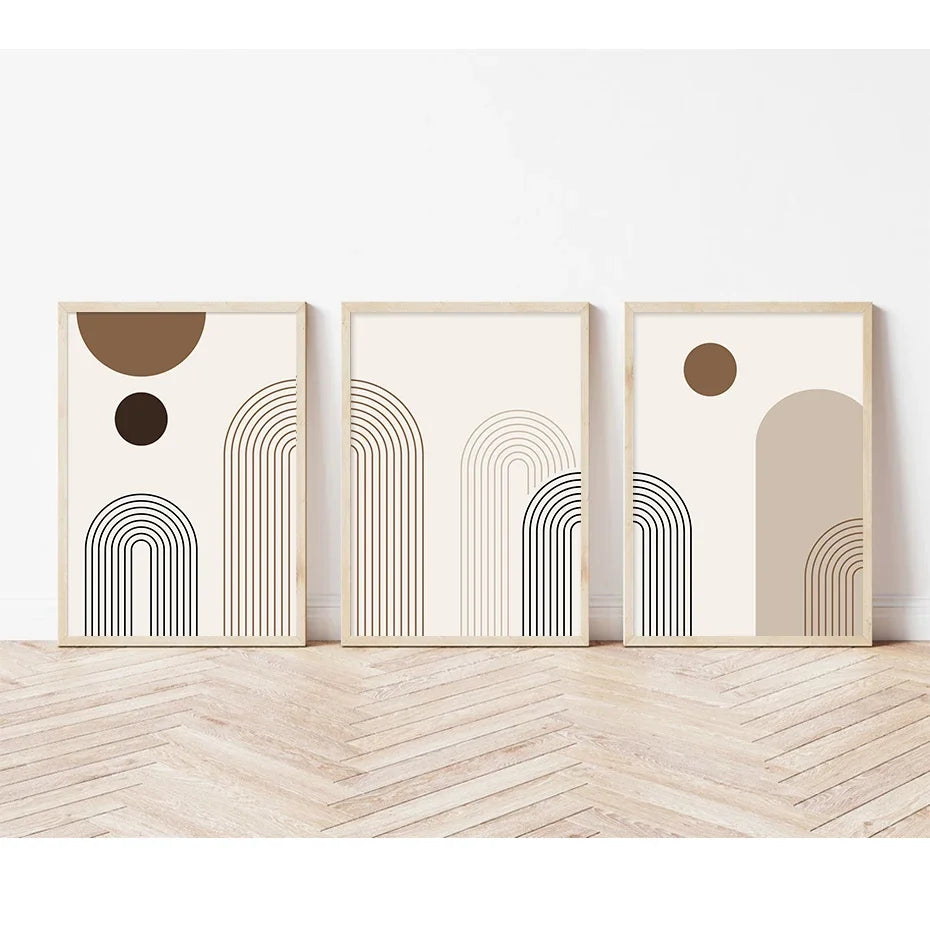 Scandinavian Abstract Aesthetic Wall Art