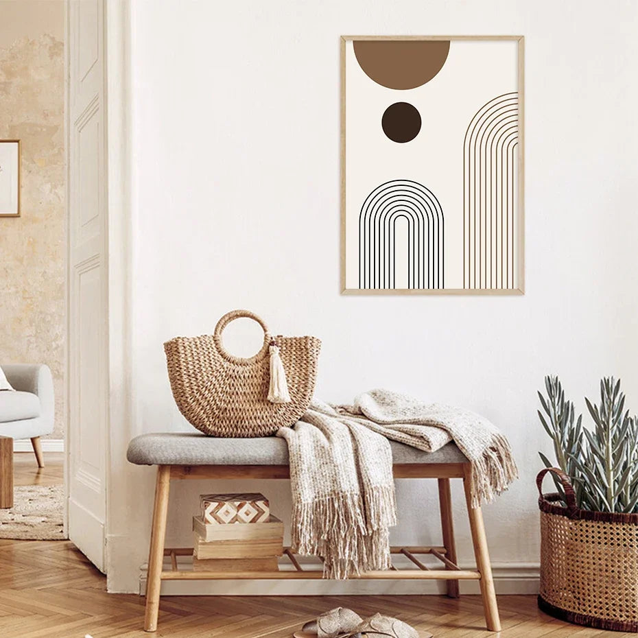 Scandinavian Abstract Aesthetic Wall Art