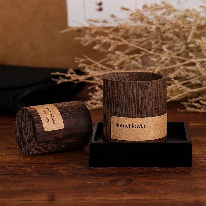 Flower Wooden Aroma Diffuser