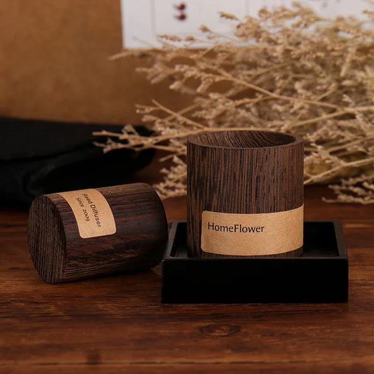 Flower Wooden Aroma Diffuser