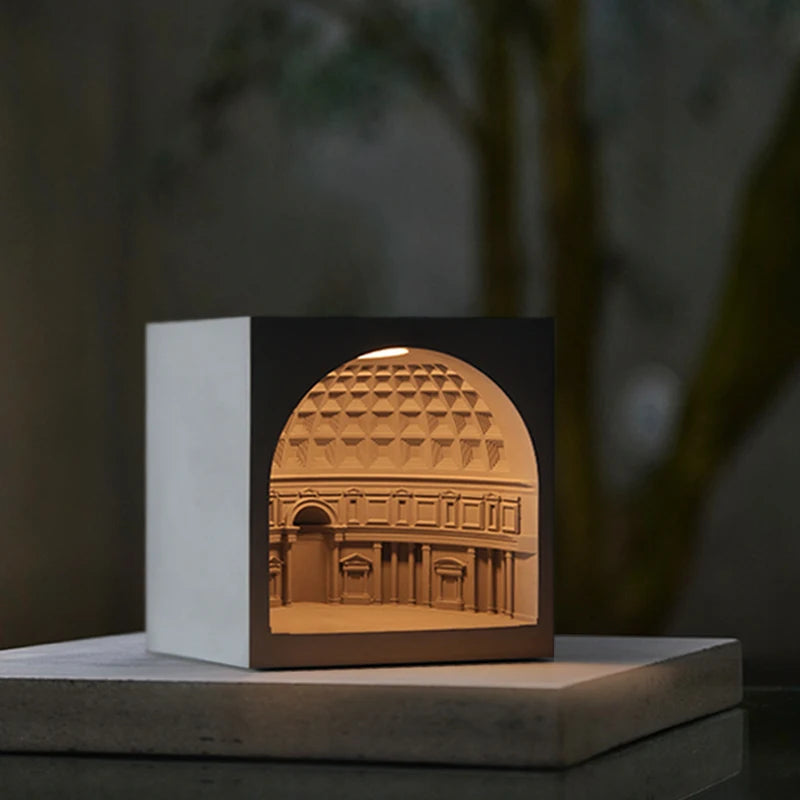 Pantheon Table Lamp Architectural