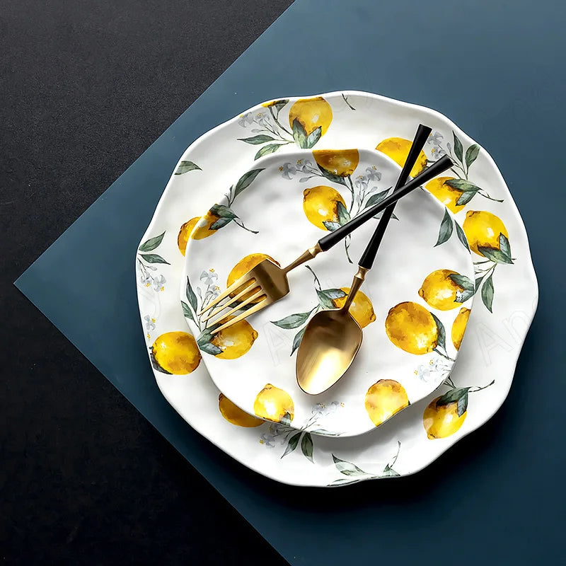 Ceramic Lemon Plate