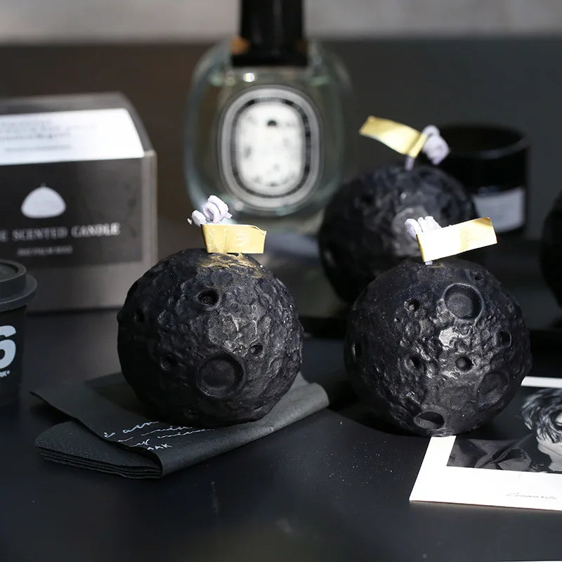 3D Meteorite Scented Candles