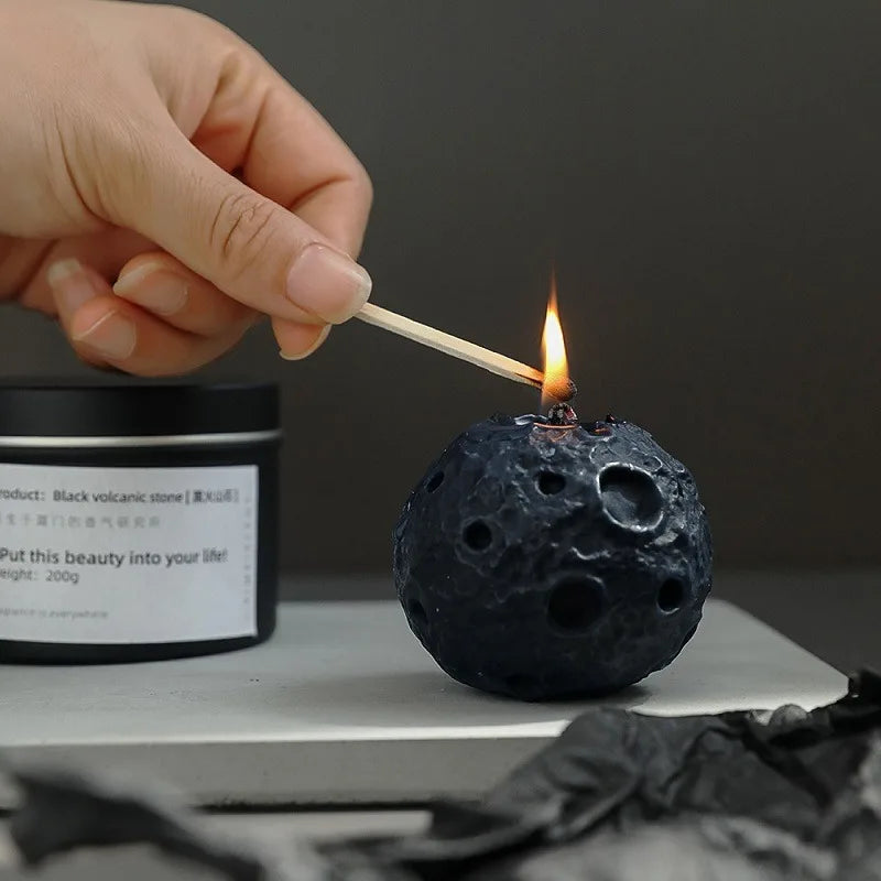 3D Meteorite Scented Candles