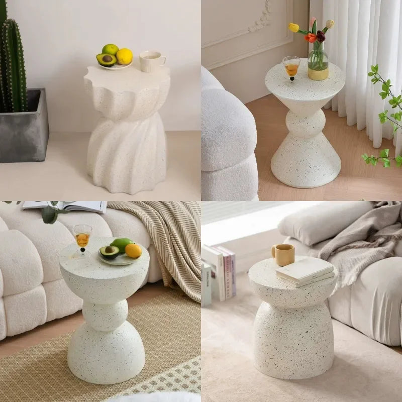 Nordic Cream  Side Table