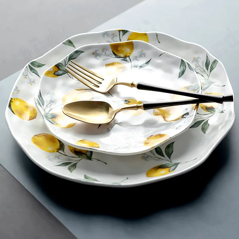 Ceramic Lemon Plate