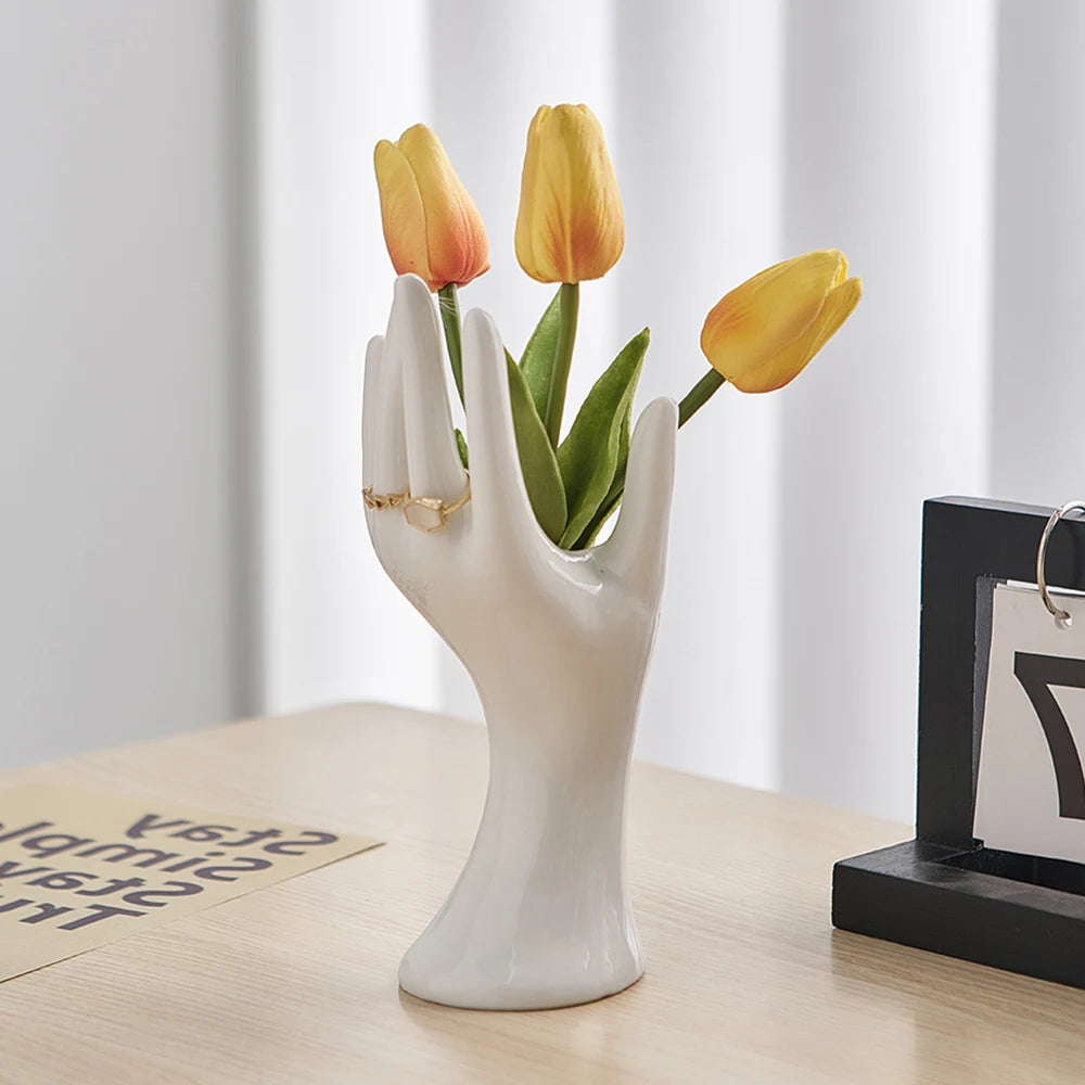 Living Room Vases White Ceramic