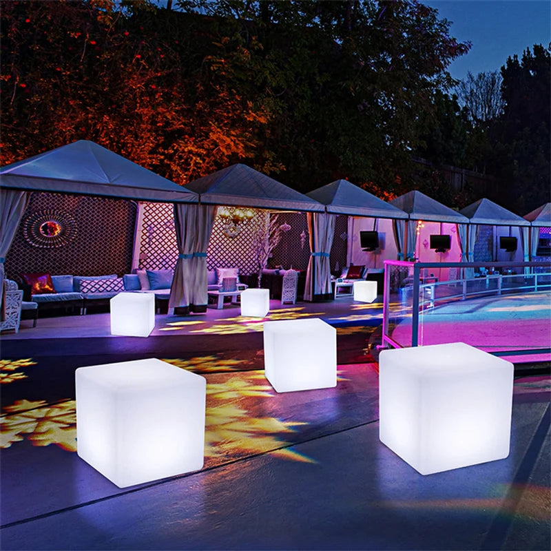 LED Cube Light Furniture