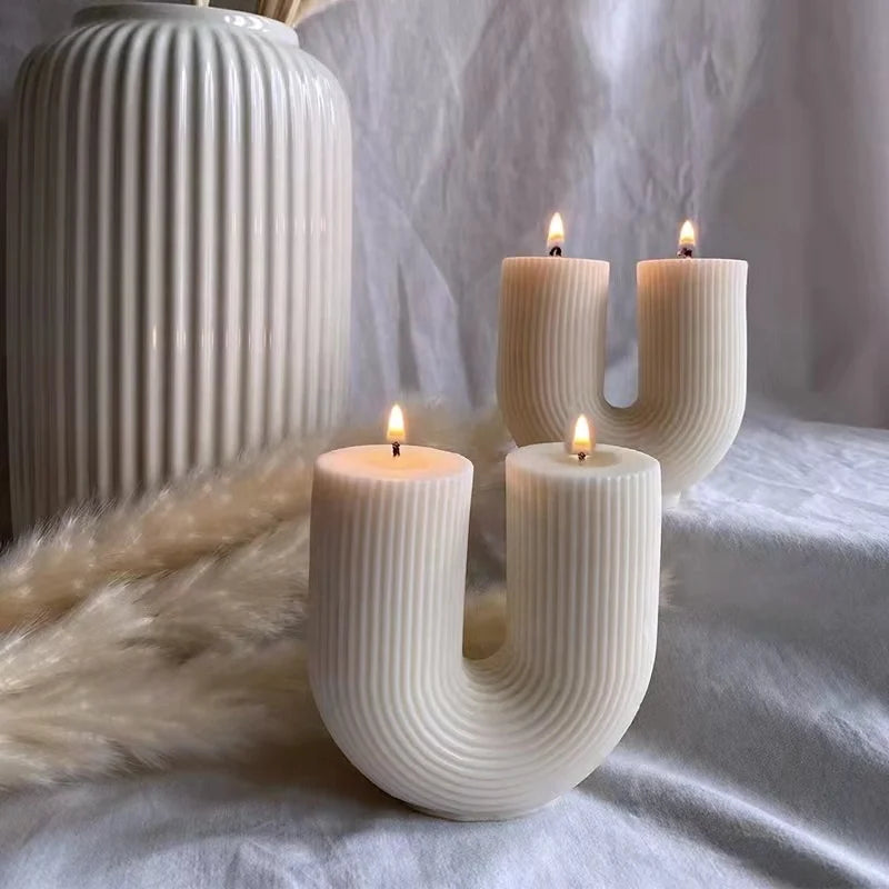 Candle U-Shaped