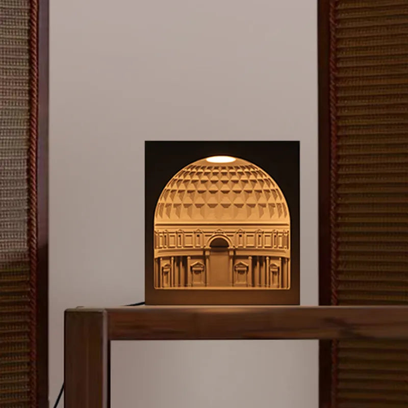 Pantheon Table Lamp Architectural